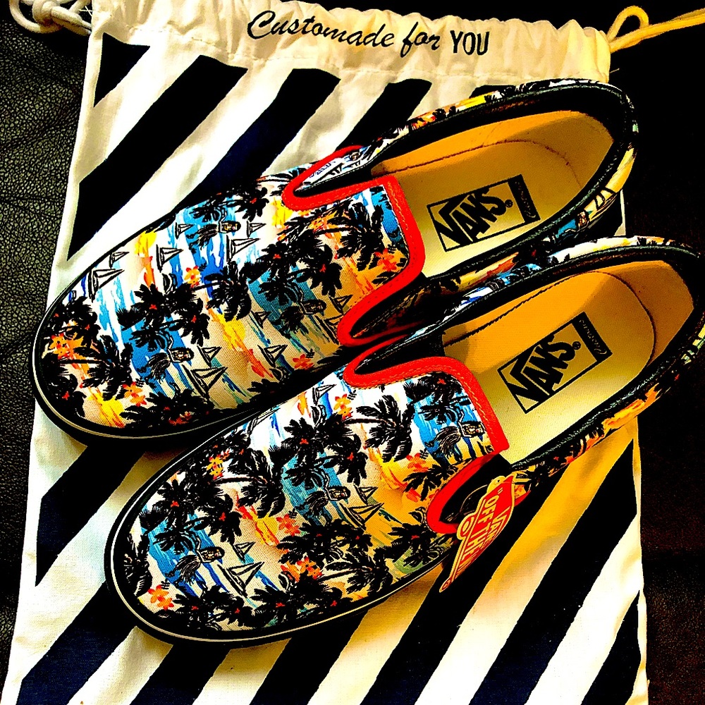 Custom Slip On Vans